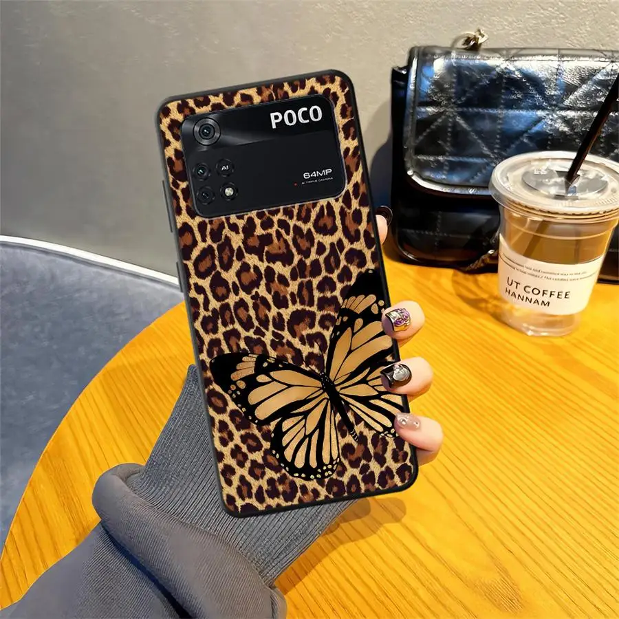 Leopard Pattern Phone Case - Fashionable Protective Cover