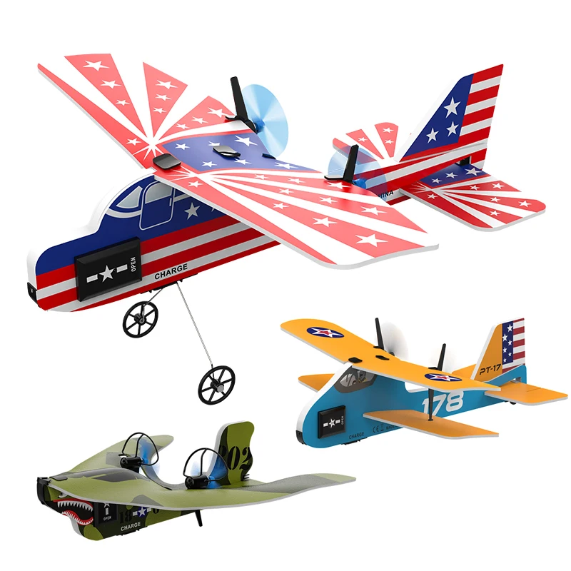 Avion RC KF800/801/802 - Drone Fighter 2.4GHz 3D 6G Vol Stationnaire