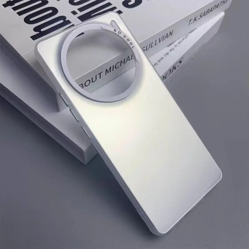 Sleek Anti-Fingerprint Back Phone Case with IMD Design