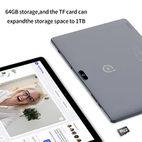 PRITOM 10.1 Inch Tablet PC Android 13 64 GB Quad Core Touch Screen WiFi with SIM Slot Support 3G Phone Call - Image 3