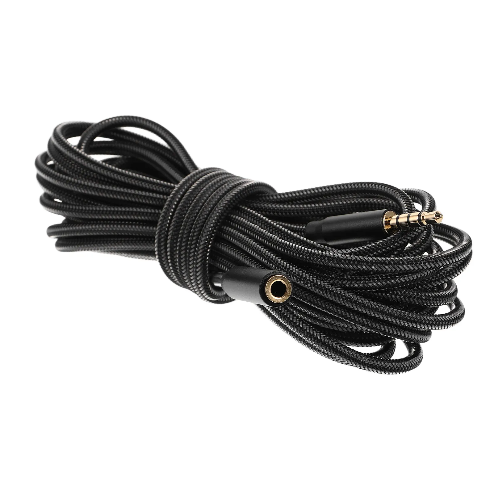 5M 3.5mm 헤드폰 연장 케이블 남성-여성 오디오 코드 연장기 헤드셋 스피커 PC 노트북 스튜디오용 내마모성