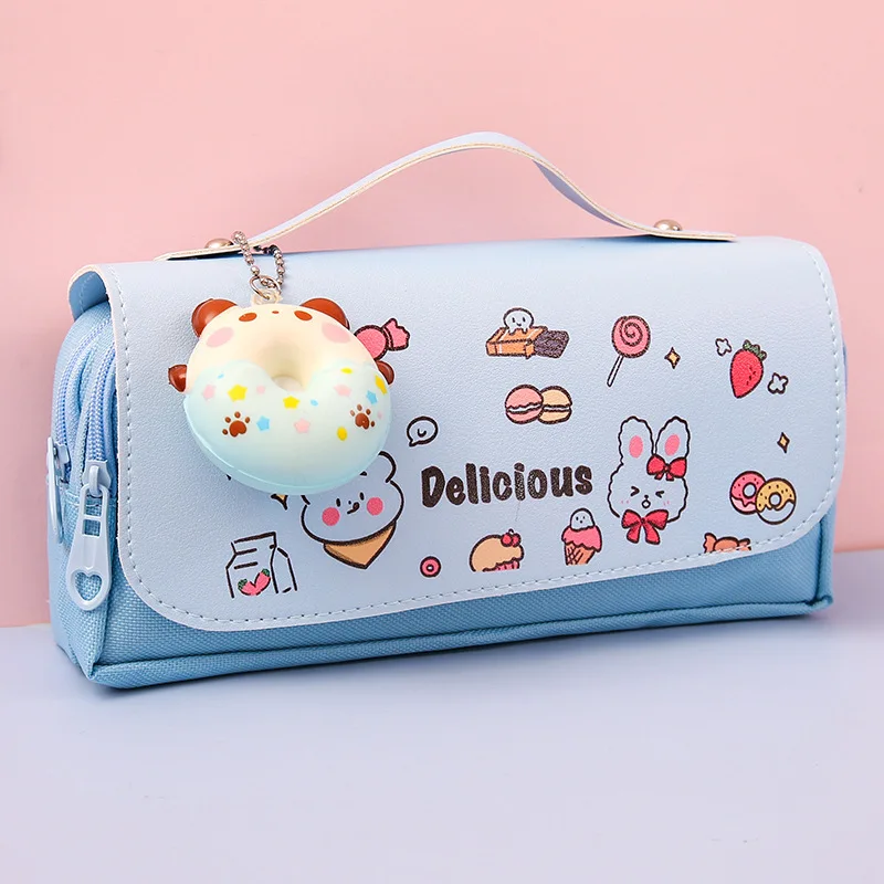 Fast Drop Shipping Small Pencil Bag Cute School Stationery Storage Bag Girl  Pen Case Student Pen Bag School Supplies - Pencil Bags - AliExpress