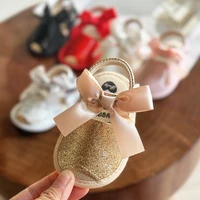 Baby Shoes Summer Baby Boy Girl Shoes Toddler Flats Sandals Soft Sole Anti-Slip Bowknot Crib First Walker Shoes 1