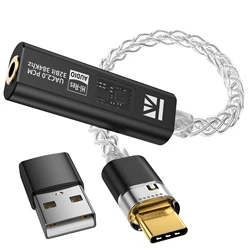 Premium HiFi Audio DAC Dongle - USB - C to 3.5mm Adapter with Mic & Line Control - 0.125m (USBC to 3.5mm)