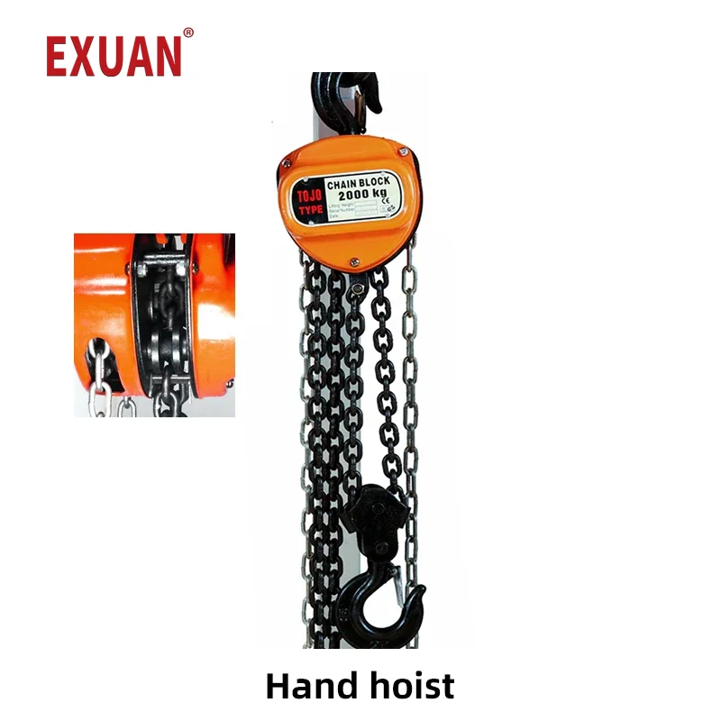 3M/6M Lift 1 Ton Manual Reverse Chain Small Lifting Hoist Lifting Portable Manual Lever Block Crane Triangle Chain Heavy Crane