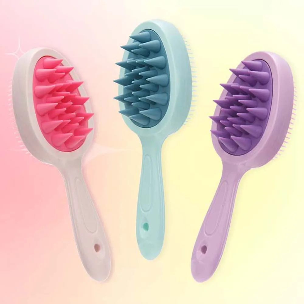 

Head Washing Brush Shampoo Brush Wet And Dry Hair Care Hair Washing Comb Hairdressing Tool Body Brush Scalp Massage Brush