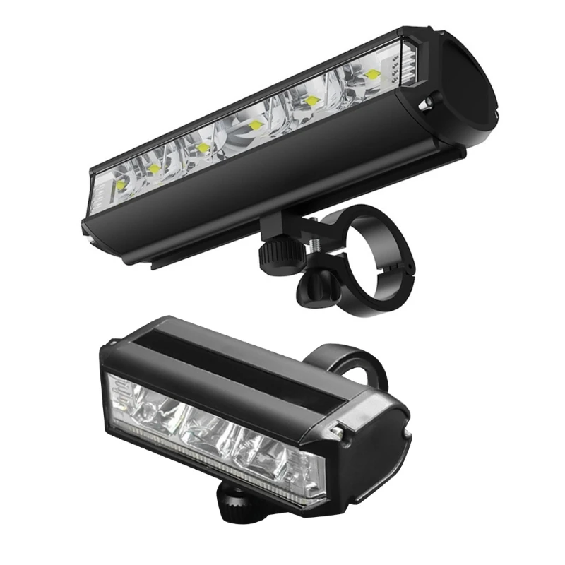 

IP44 Водонепроницаемые велосипедные фонари для велосипедов USB Аккумуляторные велосипеды Передний свет D5QD