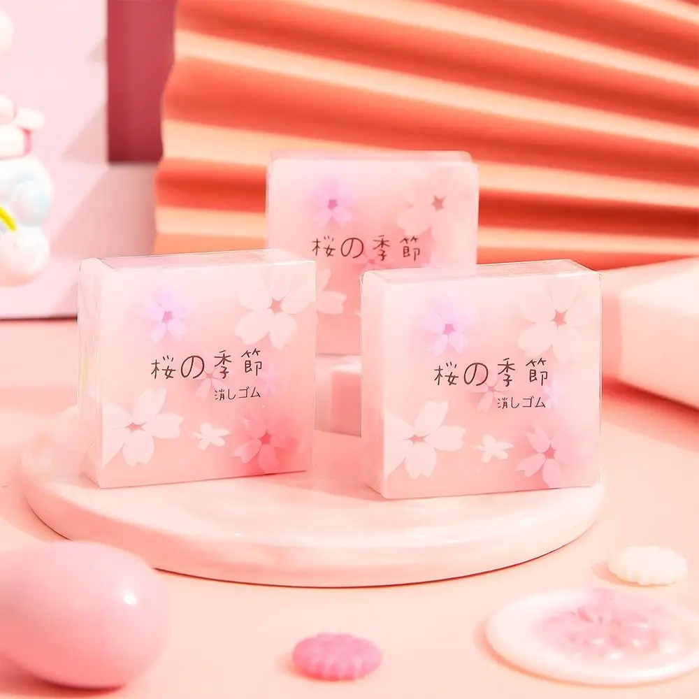 

Kawaii Square Pencil Eraser High Elasticity Pencil Wiping Eraser Traceless Dustless Eraser For Award Gifts