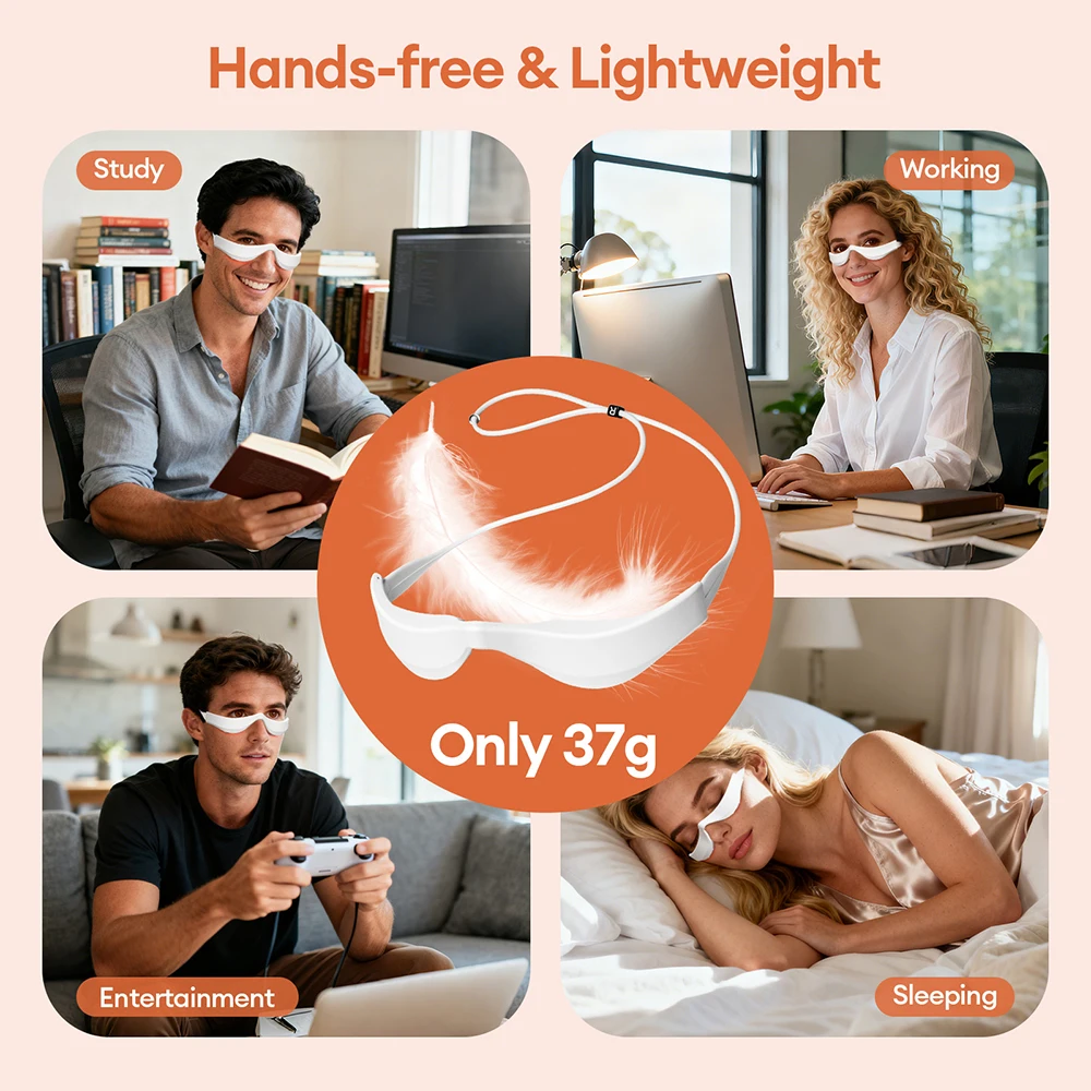 New 3D Eye Massager Eyes Fatigue Relief Lighten Dark Circles Smooth Eye Fine Line Eye Care Beauty Machine