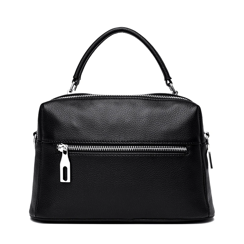 High Quality Cowhide Shoulder for Women messengers Ladies Soft Genuine Leather Handbag Purse Female Casual Crossbody_voghion.com