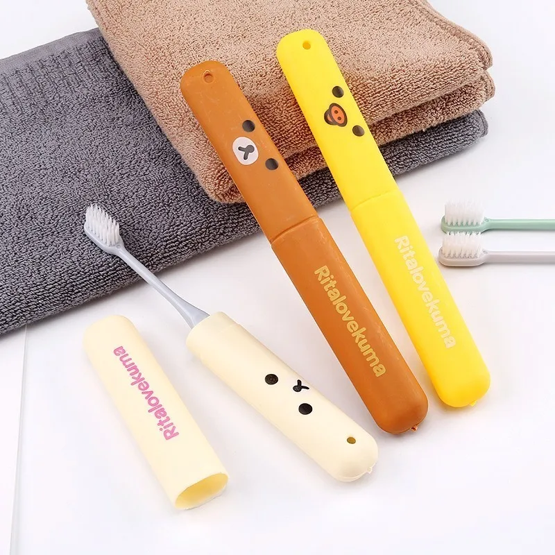 Portable Toothbrush Cover Holder Bear Cute animal Outdoor Travel Hiking Camping Toothrush Cap Case Protect Storage Cute Box toothbrush holder,toothbrush covers,toothbrush case,toothbrush storage box