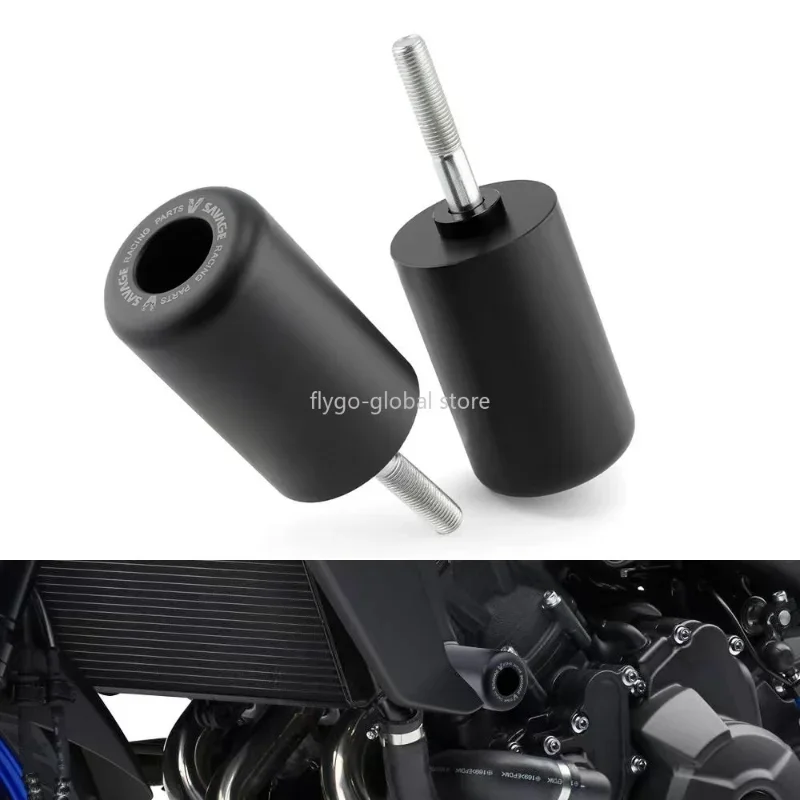 

Suitable for Yamaha MT-09 motorcycle modified body anti-fall rubber protector anti-fall ball protection bar accessories