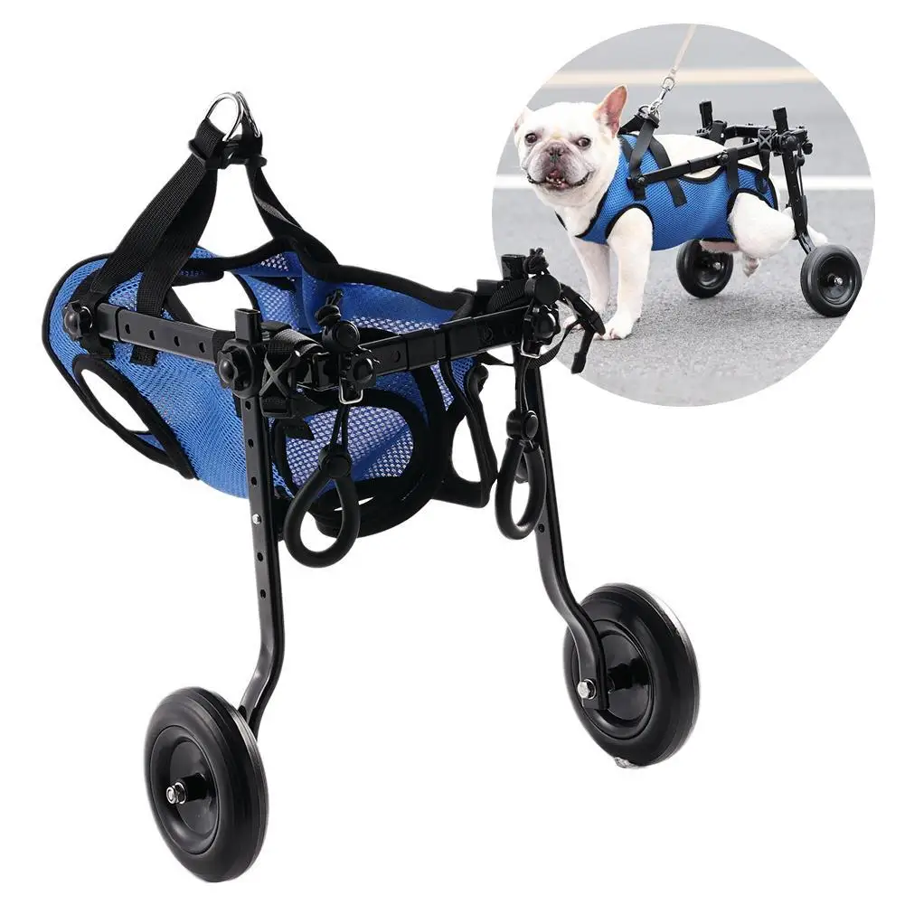 Dog Walk Wheelchair Disability Dog Hind Legs Bracket Injured And Weak Rehabilitation Aid Car Adjustable Pet Walk Booster