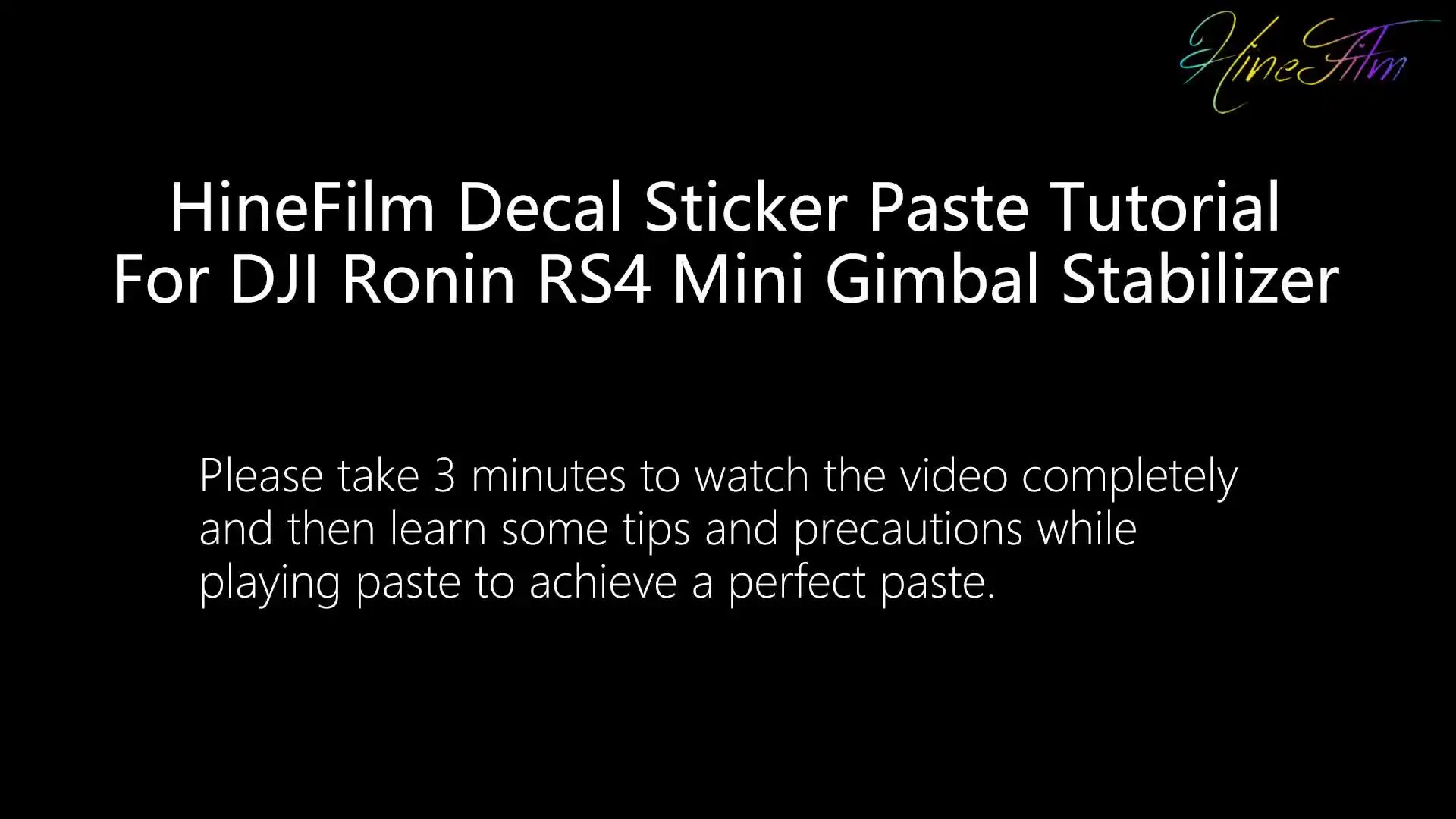 Hinefilm Skin для RS4 Mini Gimbal Sticker Decal DJI Ronin S4 Premium Wrap Cover rs4mini RS 4 Наклейка