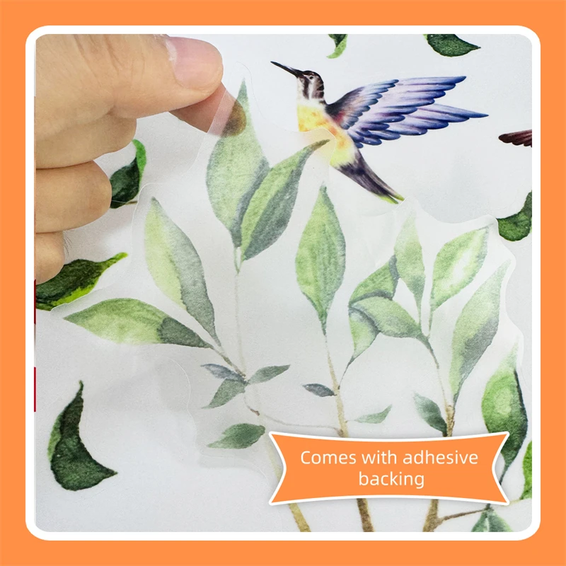 Lemon Tree Birds Vinyl Child Wall Stickers for Kids Room Decor Living Room Tree Large Mural Home Decoration Adhesive Wallpaper