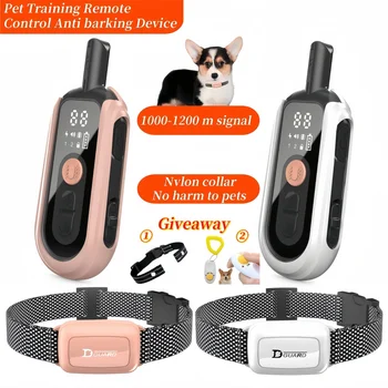 YHLC 3300ft Automatic Anti Barking Dog Collar, Rechargeable Bark Stopper, Stop Barkin, Electric Training Collar for Dog 1