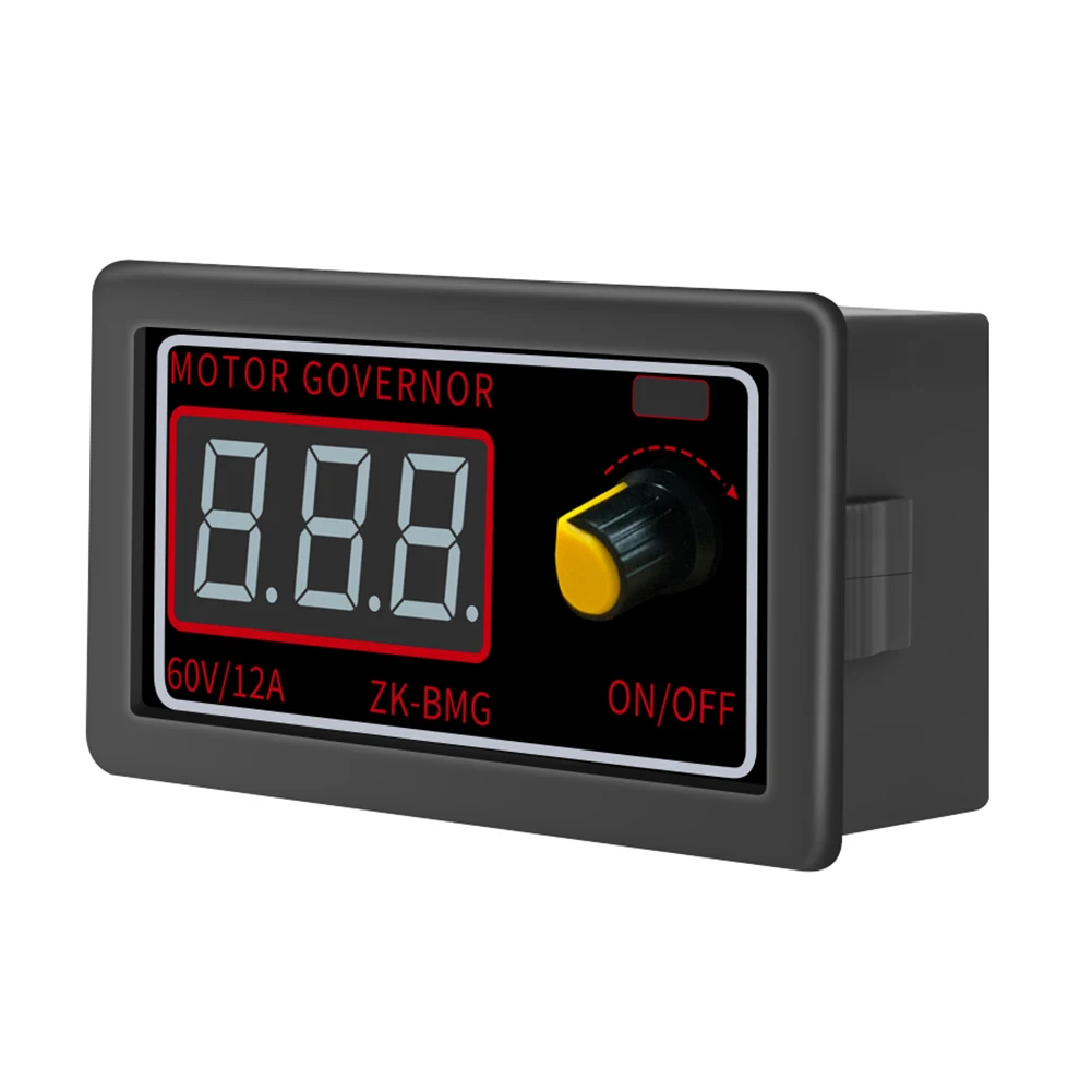 PWM DC Motor Speed Controller DC 9-60V 12A 500W Motor Dimming Speed Controller 5V 12V 24V Adjustable Frequency Duty Cycle