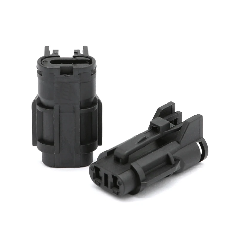 5 Set Connettori Elettrici Auto KET SWP 2 Pin Maschio/Femmina Impermeabili Con Terminali E Guarnizioni MG640322/MG610320 - 4