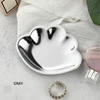Tray Stainless Steel Shell Jewelry Plate Girl Small Bedroom Cosmetic Storage Plates Household Metal Trays Decorative Accessories 4