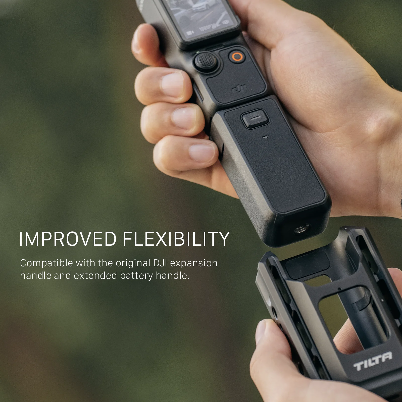 Dji Pocket 3用tilta-ユニバーサルアダプター、固定ベース、カー 