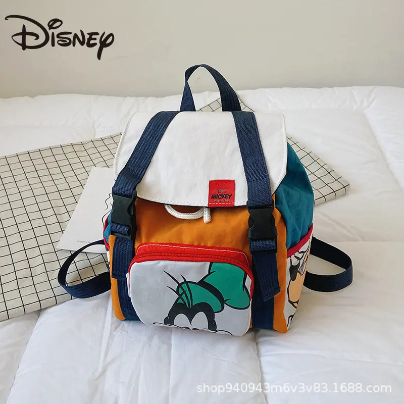 

Новый рюкзак MINISO Disney 2023 с изображением микки-мауса, школьный ранец, портфель для учеников начальной школы унисекс, износостойкий рюкзак