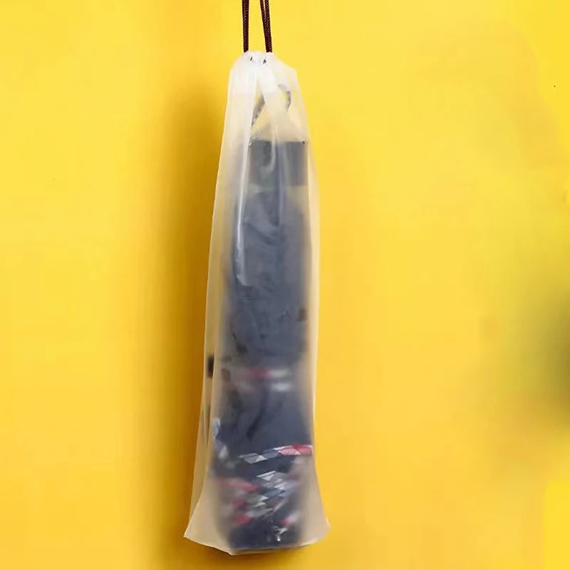Umbrella Storage Bag Summer Frosted Bidirectional Portable Waterproof Wear and Dirt Resistant Drawstring Bundle Pocket