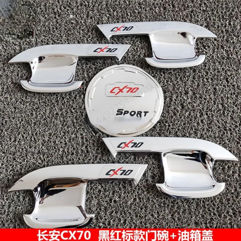 

Car Door For Changan Cx70 2013-2021 Decoration Handle Bright Strip Wrist Sticker Car Accessories Protection Decoration