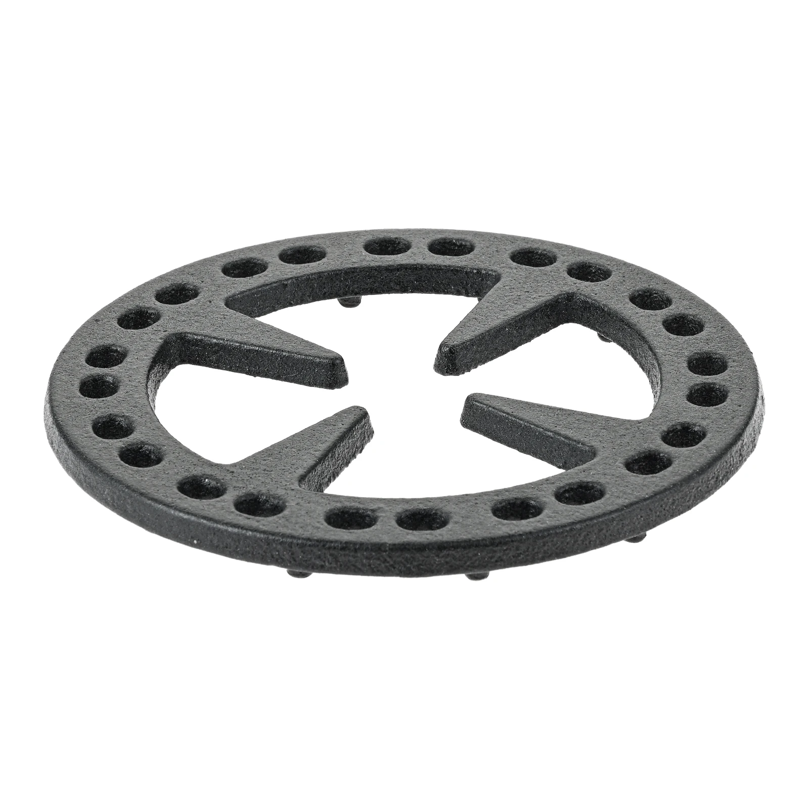 Gas Ring Stove Cooker Holder 5" Heavy Duty Cast Iron Reducer for Gas Stovetop Espresso Maker Coffee Moka Pot Support Bottom Ring