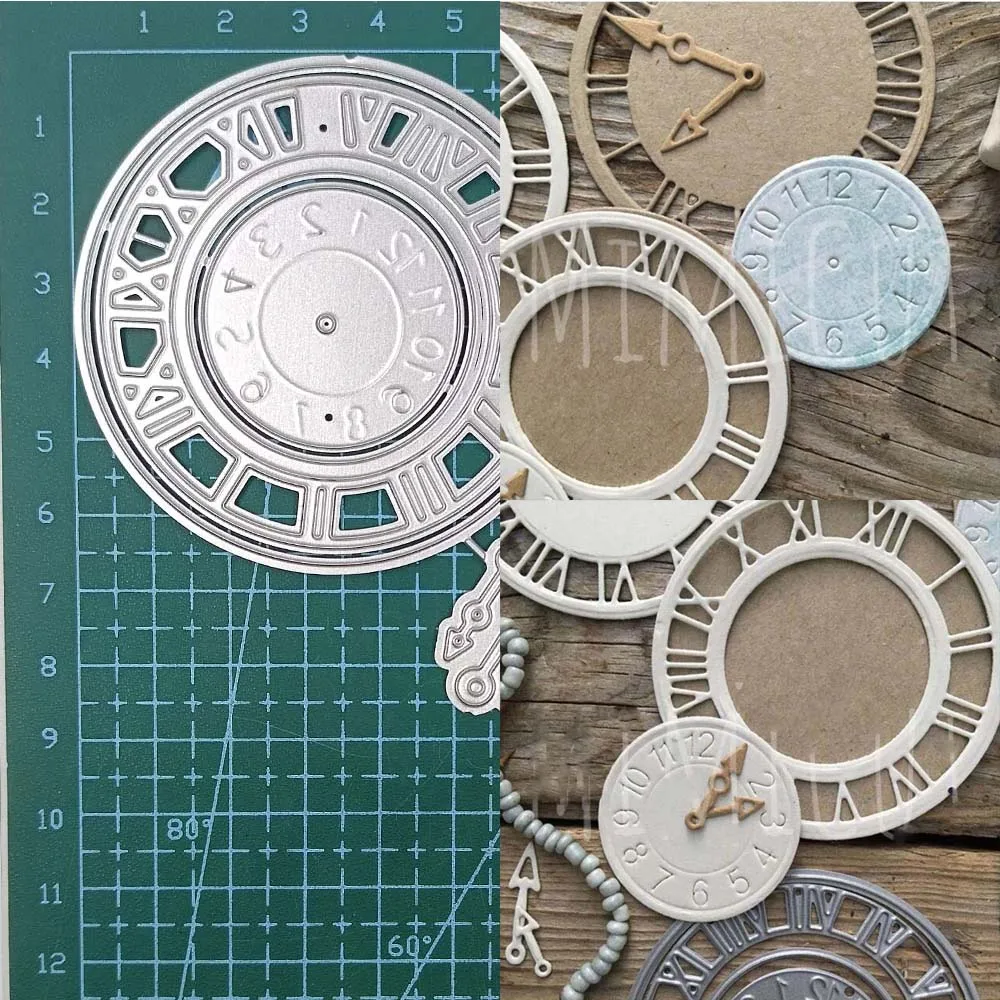 Clock-circle-frame-Metal-Cutting-Dies-Stencils-Die-Cut-for-DIY ...