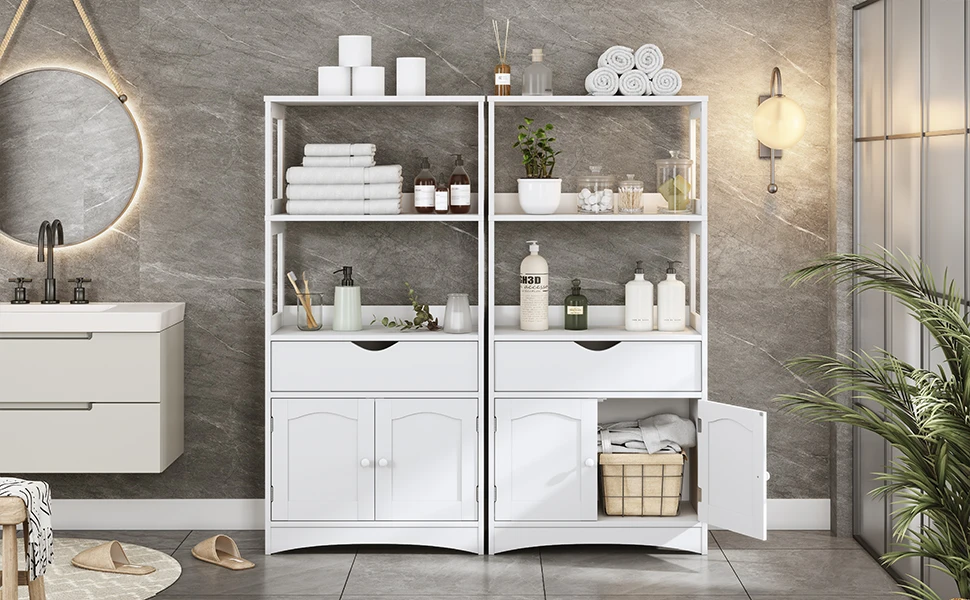 bathroom storage cabinet