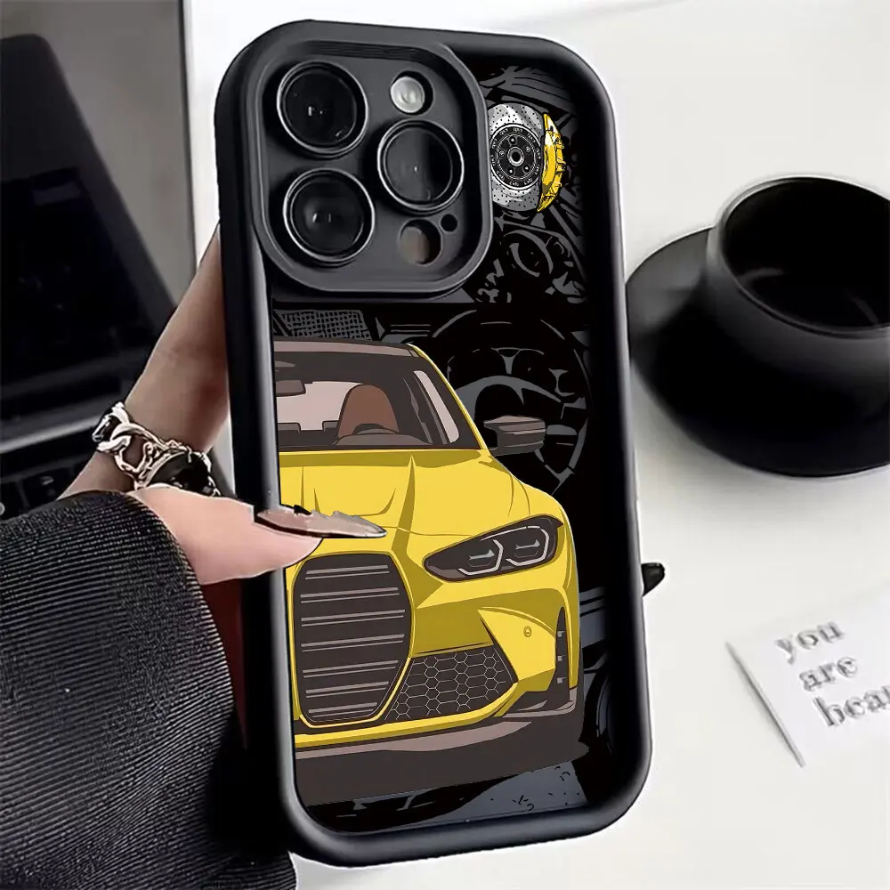 Enhanced Racing Calipers Design Phone Case