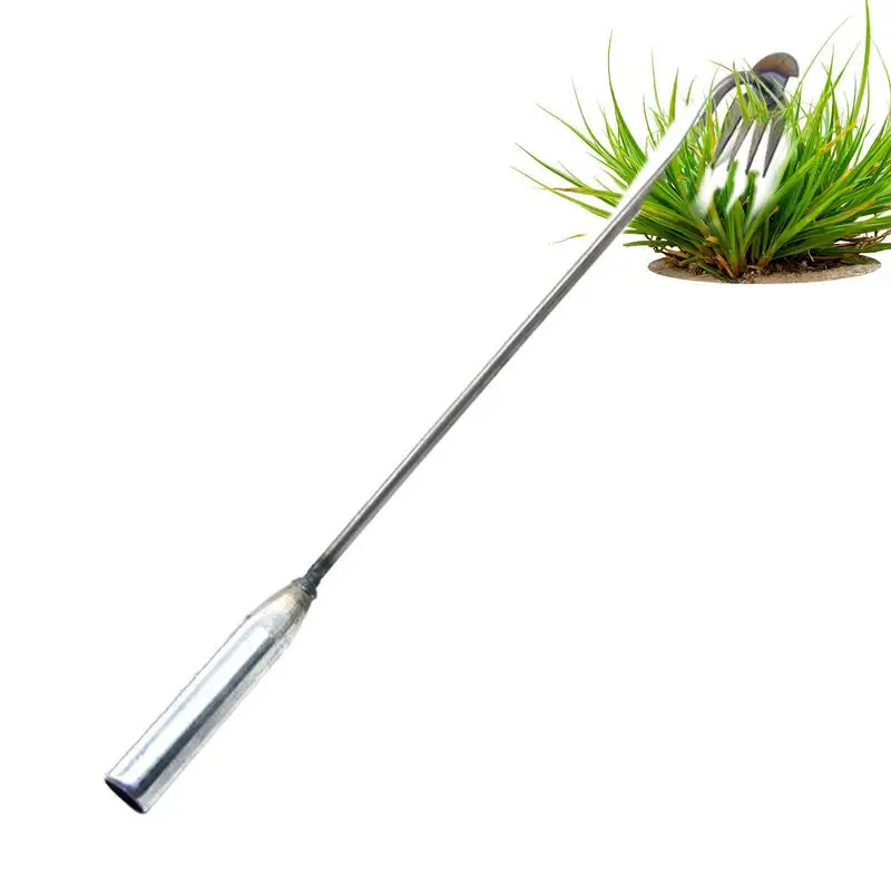 

Weed Pulling Tool Uprooting Weeding Tool Garden Weeding Artifact Root Pulling Tool Long Handle Dual Use Hand Grass Remover Tool