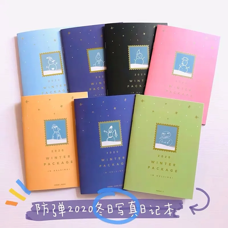 Хит продаж 2020 зимняя мини-фотокнига KPOP Bangtan Boys коллекция открыток фотография