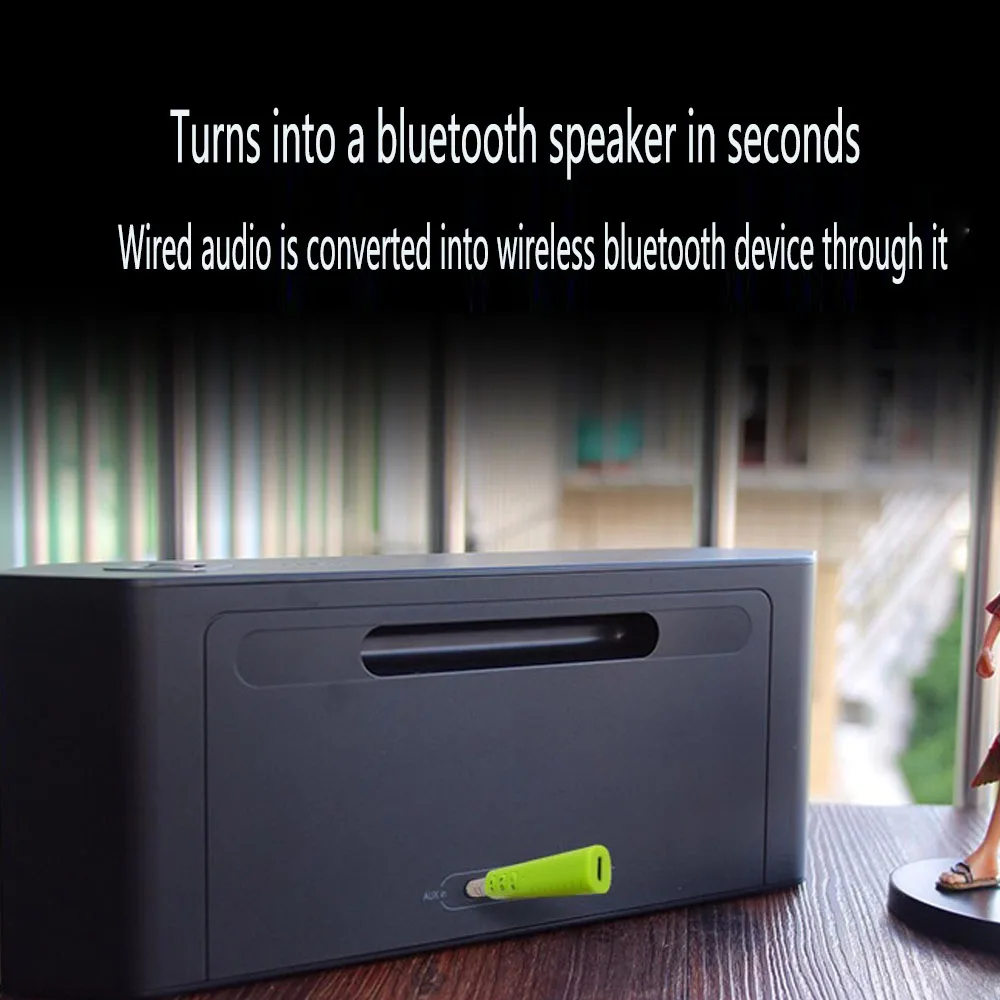 3.5mm Jack Bluetooth Receiver Car Kit Hands free Music Audio Receiver Adapter Auto AUX Kit for Speaker Headphone Car