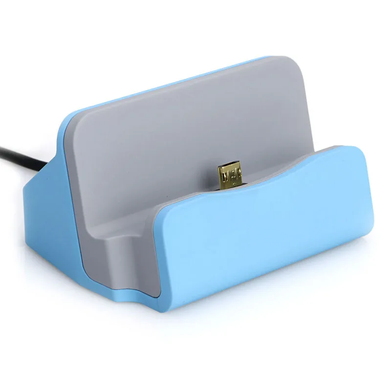 Aluminum Charging Dock Cradle Station Stand Sync For Samsung Galaxy S4 S5 S6 S7