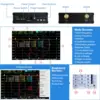 Nanovna F V2 50KHz-3GHz Vector Network Analyzer HF VHF UHF VNA 4.3" Touchscreen 5000mAh High Precision Antenna Analyzer 3