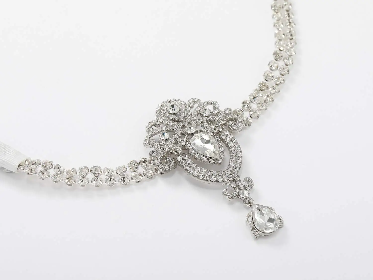 1920's Flapper Headband, Great Gatsby Headpiece 20s Art Deco Hair Accessories Headband