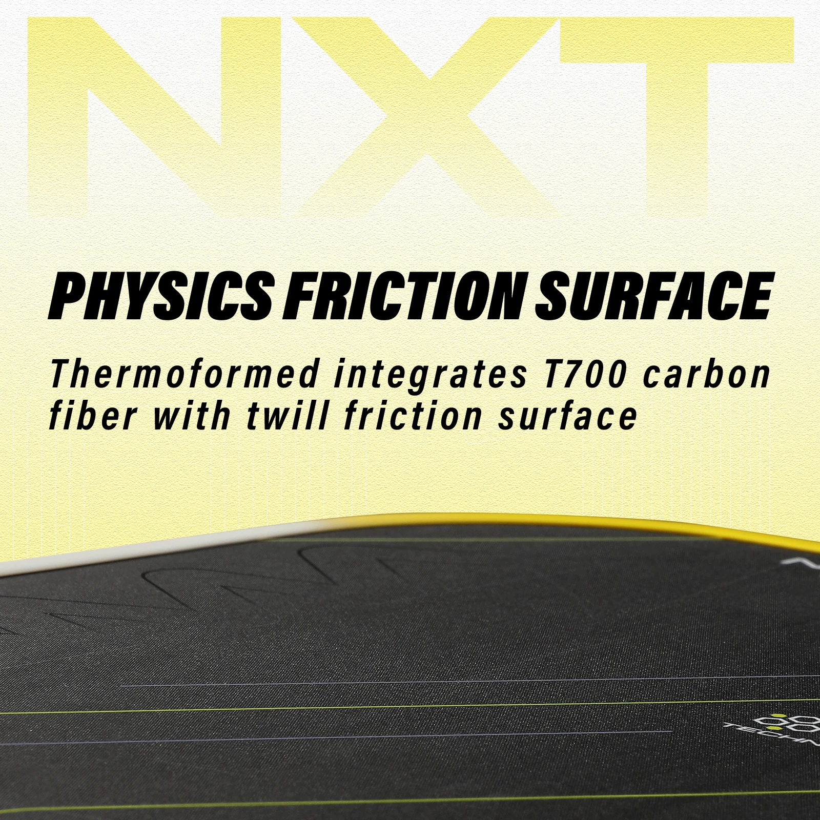 Pickleball Paddle 16MM AMASPORT NXT01 MAX Raw Carbon Fiber Charged Hive Core USAPA Compliant Approved Power & Control