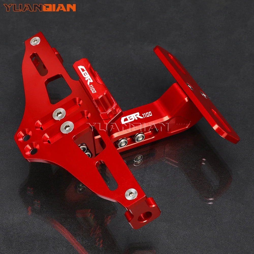 Per Honda Cbr1100Xx Blackbird Cbr 1100 Xxv/Xxw/Xxx/Xxy/Xx-1/Xx-2/Xx-3 Supporto Staffa Targa Posteriore Motore Indicatore Di Direzione