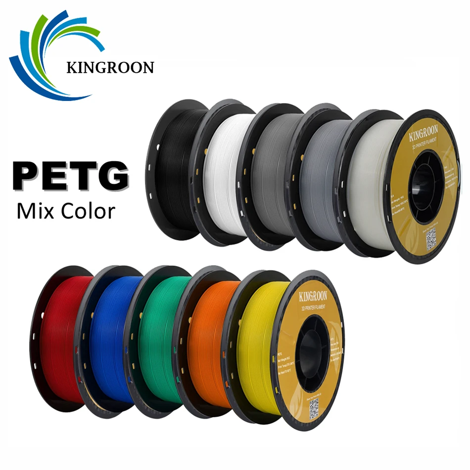 Filament 10KG KINGROON PETG 3D (różne zestawy) z EU za $89.33 / ~341zł