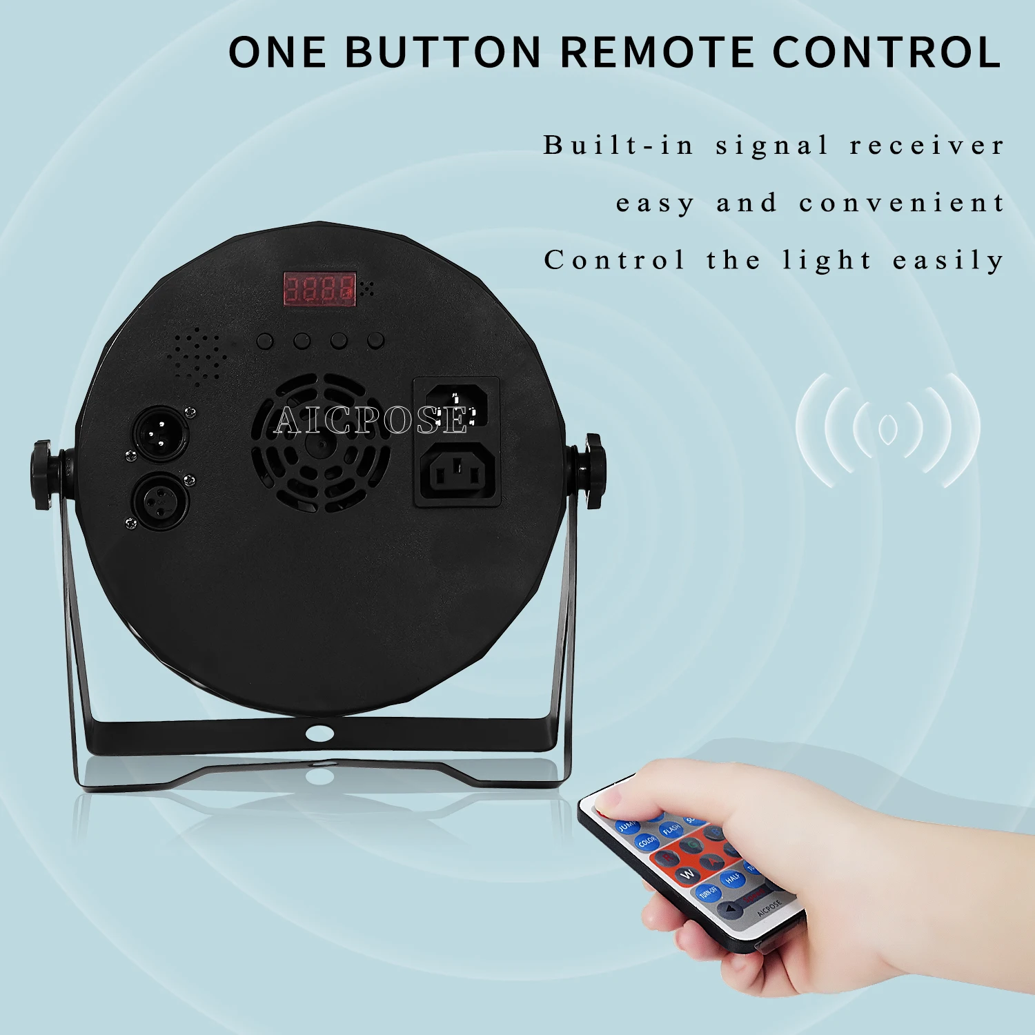 Рисунок 3 - 4 в 1, Светодиодный прожектор для дискотеки