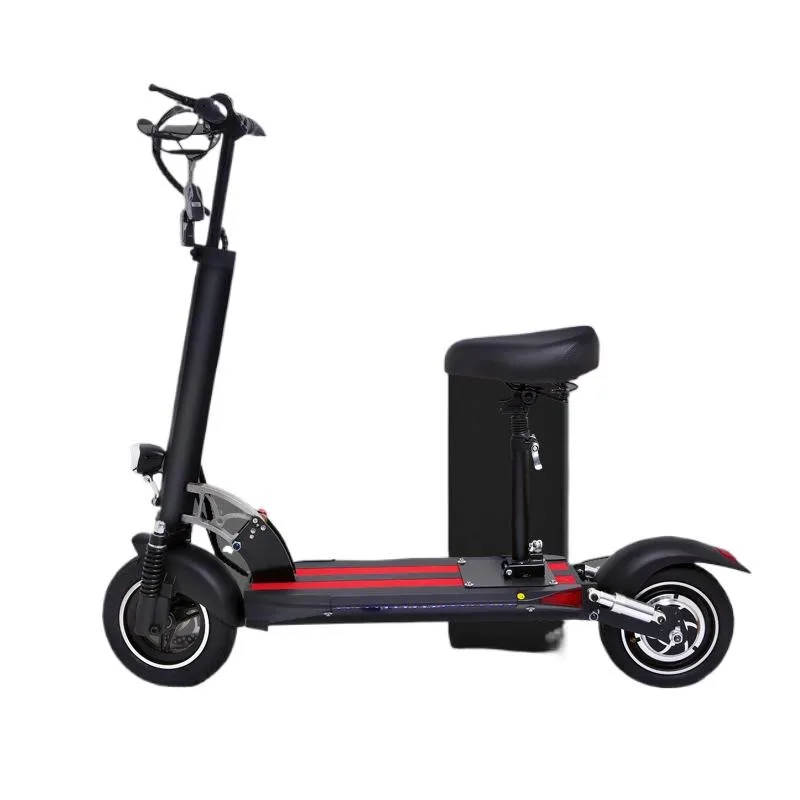 10 Inch Foldable Off-road Tire, High-power Portable Adult Electric Scooter