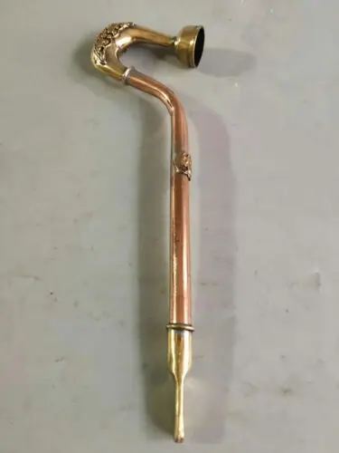 Old Chinese brass copper handmade pipe Smoking tools