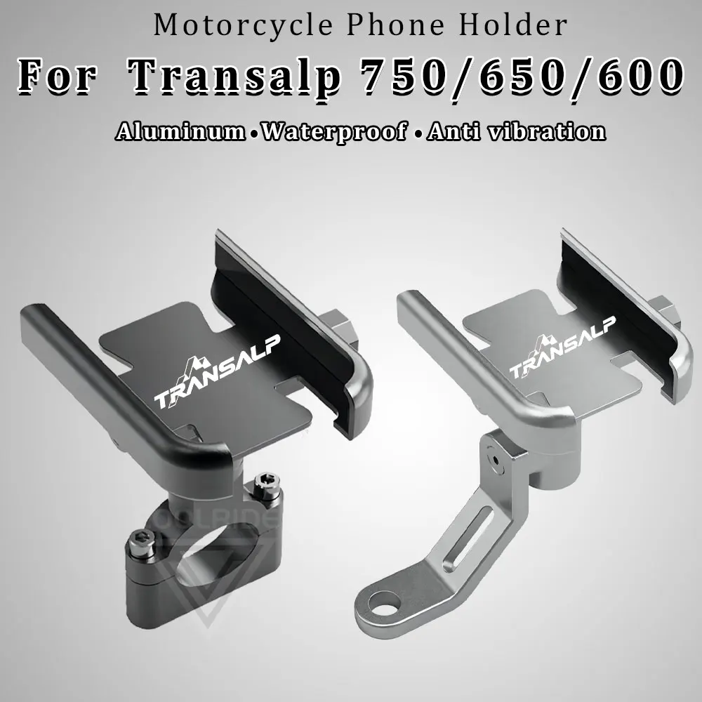 

Motorcycle Phone Holder Aluminum Alloy Stand for Honda Transalp XL 750 2023 Accessories XL750 XL700V XL600V XL650V 600 650 700 V