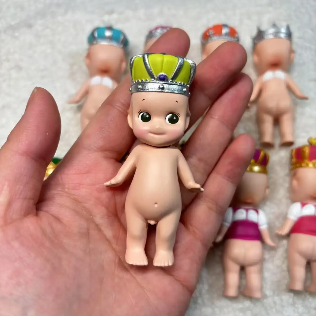 Sonny Angel Mini Figure Crown Series No box No bag Blind Box The