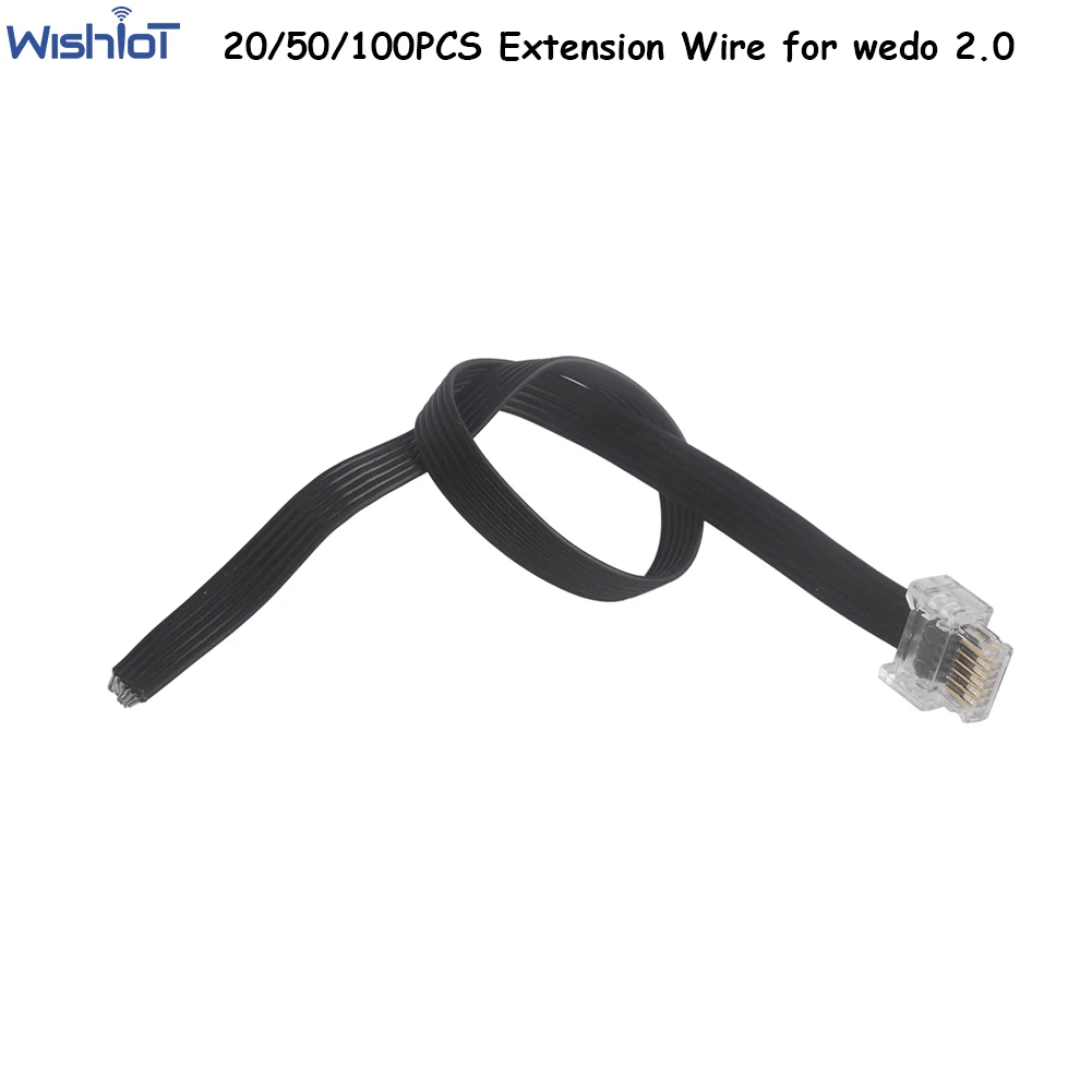 

20/50/100PCS MOC Extension Cable 25cm 8883 Motor Sensor Repair Dedicated Wire for legoeds wedo2.0 Building Blocks Brick PF 9686