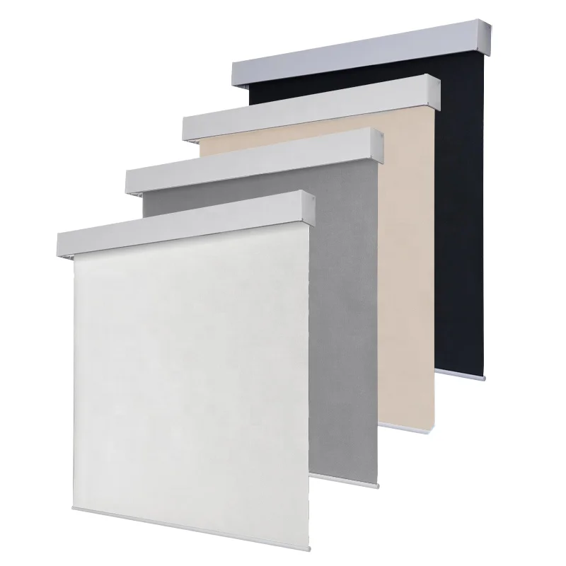 ม่านม้วนราคาโรงงานขายส่ง - ม่านทึบแสงแบบสปริงสำหรับห้องนอนและห้องครัว 1