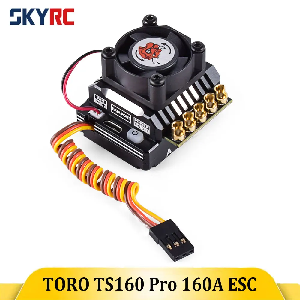 値下げ中◆TORO ブラシレス センサーESC TS150 1/8スケール Skyrcトロ-ブラシレスセンサードesc rcカー1:10バギー、TS160