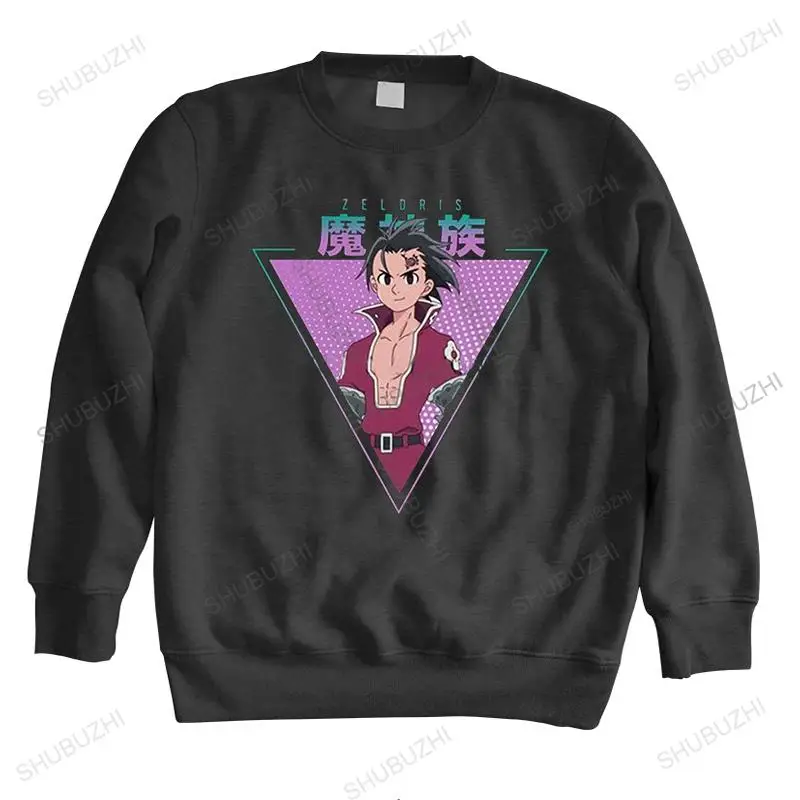 

The Seven Deadly Sins Zeldris hoodie for Men long sleeved Streetwear Anime Manga Nanatsu no Taizai sweatshirt Cotton hoody Gift