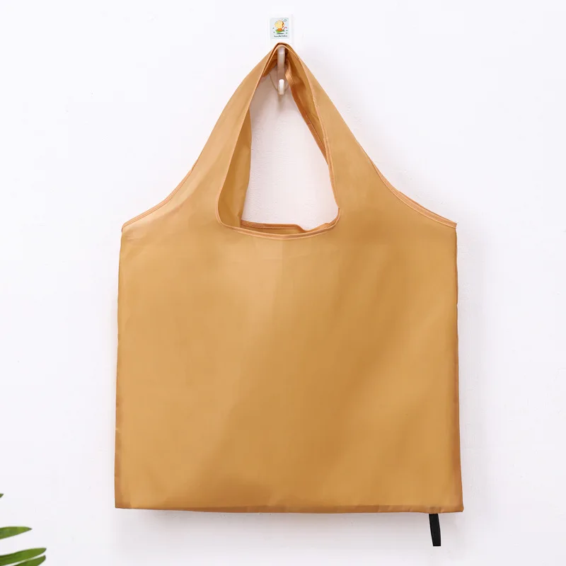 Foldable Reusable Eco-Friendly Tote Bag with Cartoon Cactus Print